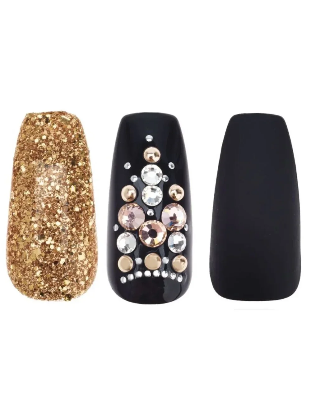 Kiss Masterpiece One-Of-A-Kind Luxe Mani Nails - Treasure You